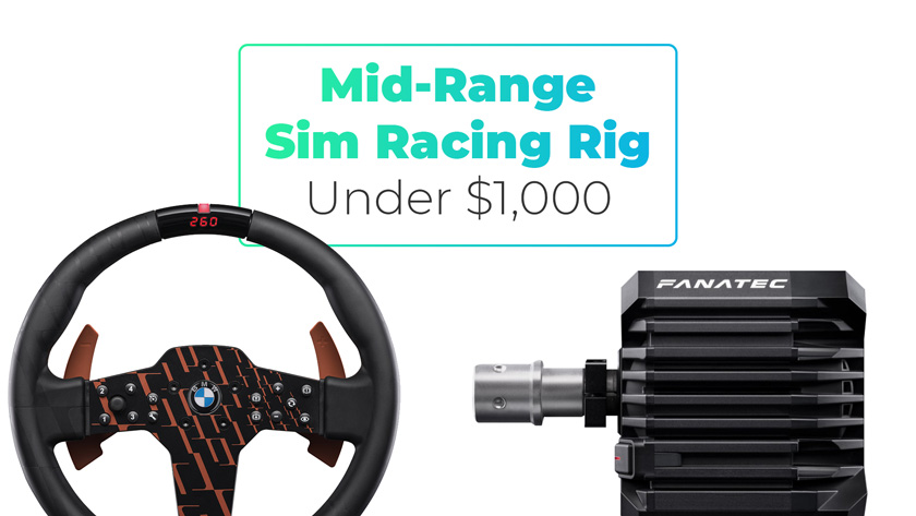 How much does it cost to build a sim racing rig?