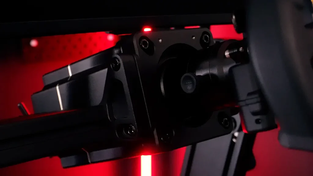 Simucube 2 Pro Mounted to sim rig